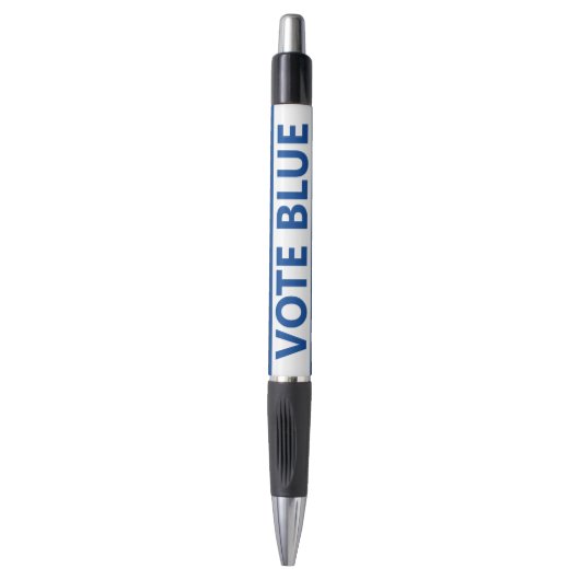 Vote Blue Democratic Candidate Name 2026 Elections Pen (Voorkant Verticaal)