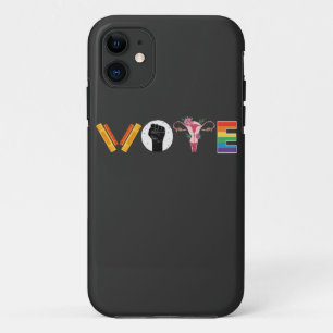 VOTE Books Uterus LGBT Support Case-Mate iPhone Case