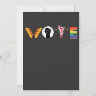VOTE Books Uterus LGBT Support Kaart