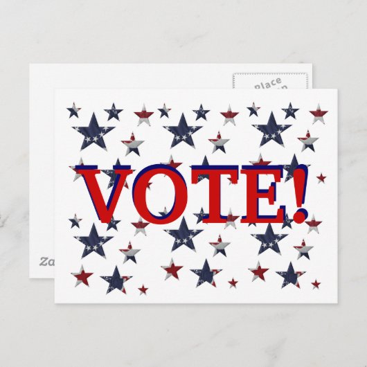 vOTE! Briefkaart (Voorkant / Achterkant)