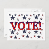 vOTE! Briefkaart (Voorkant / Achterkant)