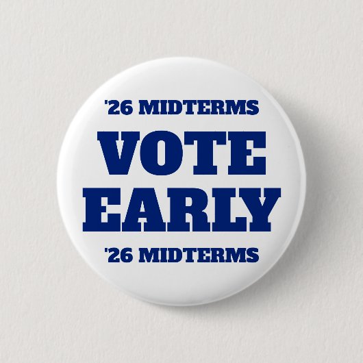 Vote Early Button (Voorkant)