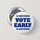 Vote Early Button (Voorkant /achterkant)