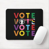 Vote Equality Progress-Sticker 1 Muismat (Met muis)