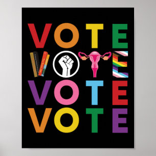 Vote Equality Progress-Sticker 1 Poster