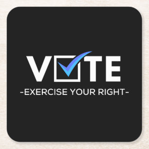 Vote (film) kartonnen onderzetters