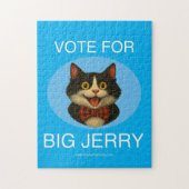 Vote for Big Jerry puzzle Legpuzzel (Verticaal)