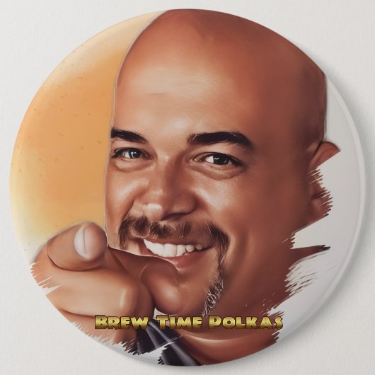 Vote for BrewsterJ. Button (Voorkant)
