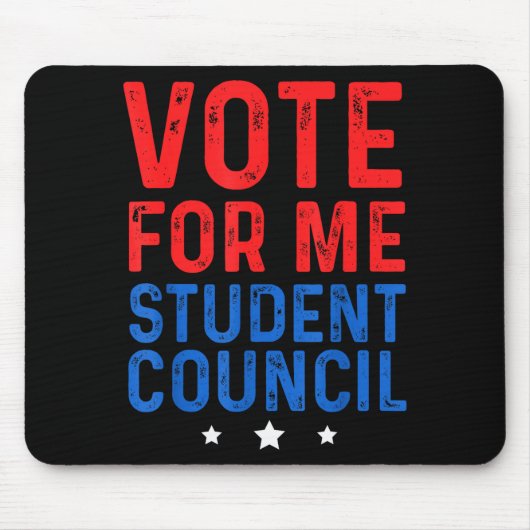 Vote For Me Student Council  Muismat (Voorkant)