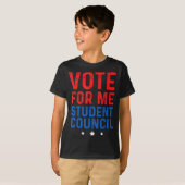 Vote For Me Student Council T-shirt (Voorkant volledig)