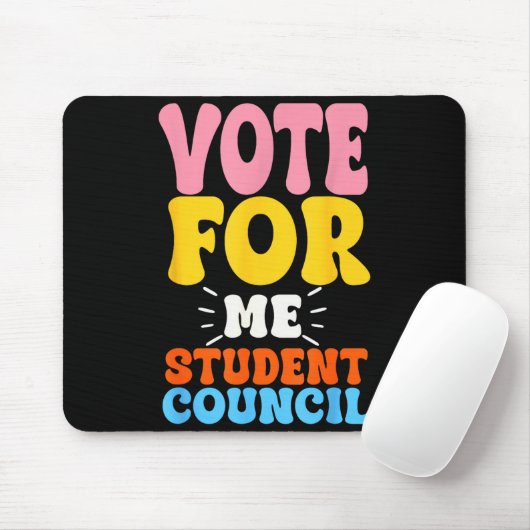Vote For Me Student Council Youth Cool School Elec Muismat (Met muis)