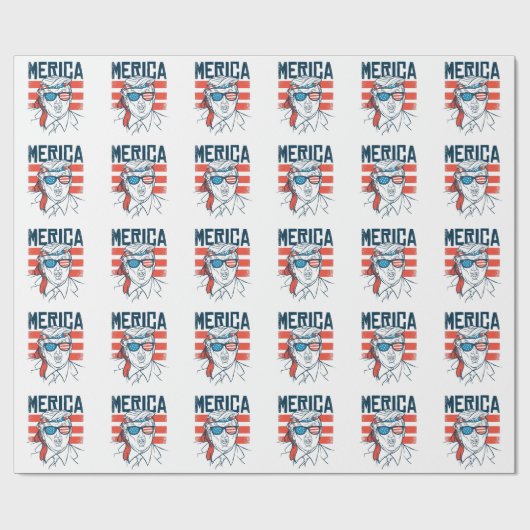 vote for Trump 2024 Cadeaupapier (Vlak)