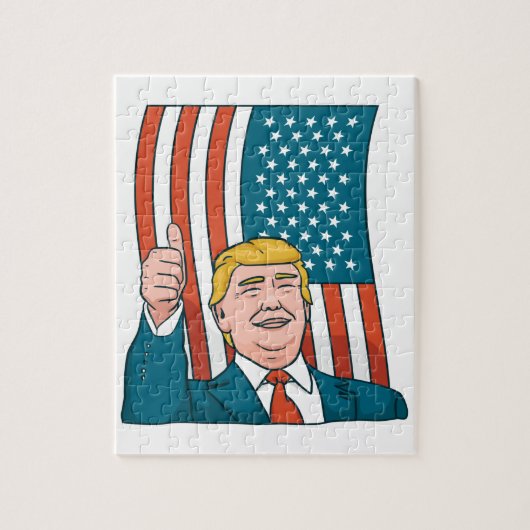 vote for Trump 2024 Legpuzzel (Verticaal)