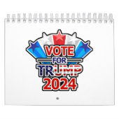 Vote for Trump 2024 Stars Kalender (Hoes)