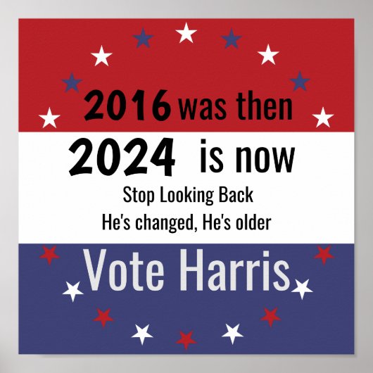 Vote Harris v2 Poster (Voorkant)