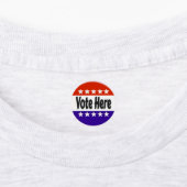 Vote Here Labels (Aangebracht)