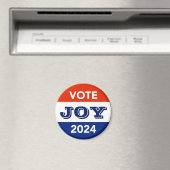 Vote Joy 2024 Harris Walz Magneet (Insitu (Vaatwasser))