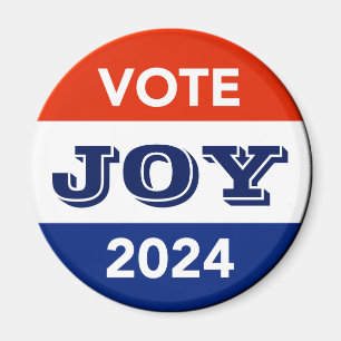Vote Joy 2024 Harris Walz Magneet