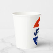 Vote Joy 2024 Harris Walz Papieren Bekers (Rechts)