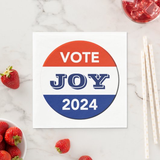 Vote Joy 2024 Harris Walz Servet (Insitu)