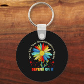 Vote Like Your Granddaughter's Rights Depend On It Sleutelhanger (Voorkant)