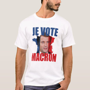 Vote Macron 2022 France Election 22 Macron For T-shirt