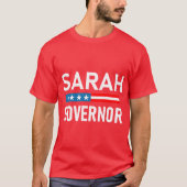 Vote Sarah Huckabee Sanders Arkansas Governor Elec T-shirt (Voorkant)