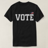 Vote Tshirt Women Men American Flag 2022 Election  (Design voorkant)