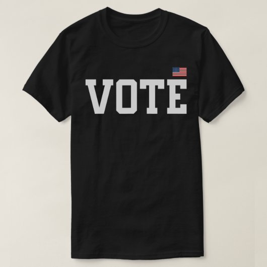 Vote Tshirt Women Men American Flag 2022 Election  (Design voorkant)