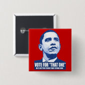VOte voor die ene Button (Voorkant /achterkant)