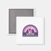 Vote We Are Ruthless Magneet (Voorkant / Achterkant)