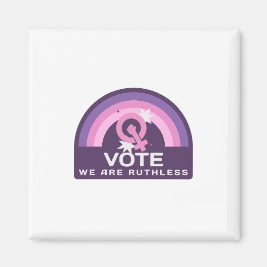 Vote We Are Ruthless Magneet (Voorkant)
