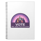 Vote We Are Ruthless Notitieboek (Voorkant)