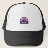 Vote We Are Ruthless Trucker Pet (Voorkant)