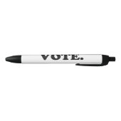 "vote" - wit zwart zwarte inkt pen (Bodem)