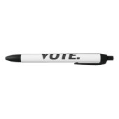 "vote" - wit zwart zwarte inkt pen (Bodem)