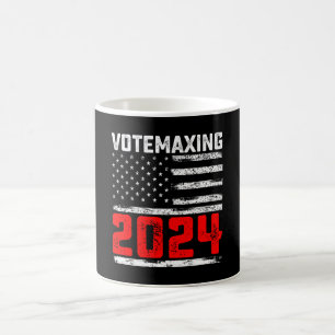 VoteMaxing 2024 Trump presidentsverkiezing Koffiemok