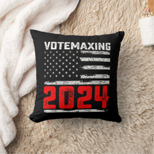 VoteMaxing 2024 Trump presidentsverkiezing Kussen