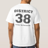 #VoteMikeWilliams Mannen T-Shirt (Achterkant)