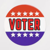 Voter Labels (Design 1)