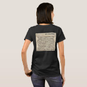 Voting is a Right 24th Amendment Two-Sided T-shirt (Achterkant volledig)