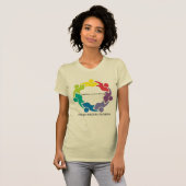 Voting!  Its a matter of morality t-shirt (Voorkant volledig)