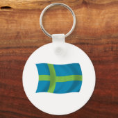 Votische mensen vlag sleutelhanger (Voorkant)