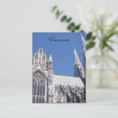 votiv - kerk wenen briefkaart (Staand voorkant)