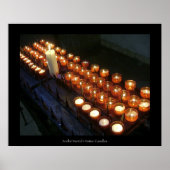 Votive Candles Poster (Voorkant)