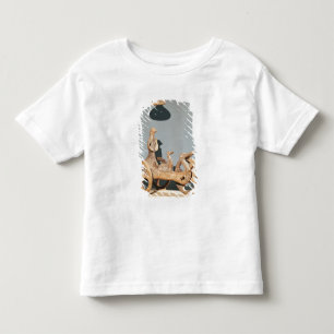 Votive chariot met een antropomorfe godin kinder shirts