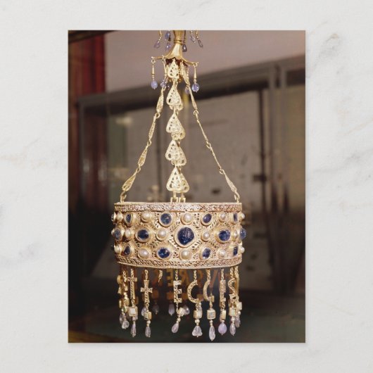 Votive crown of King Recesvinth Briefkaart (Voorkant)