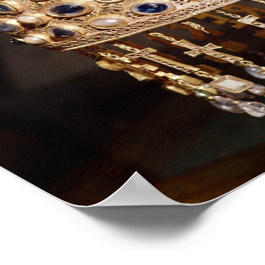 Votive crown of King Recesvinth Poster (Hoek)