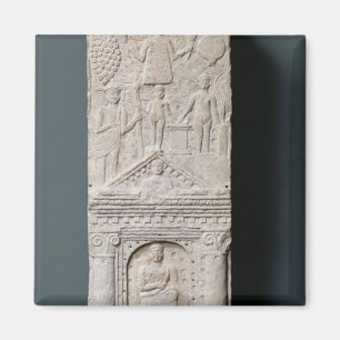 Votive stela gewijd aan Saturnus Magneet