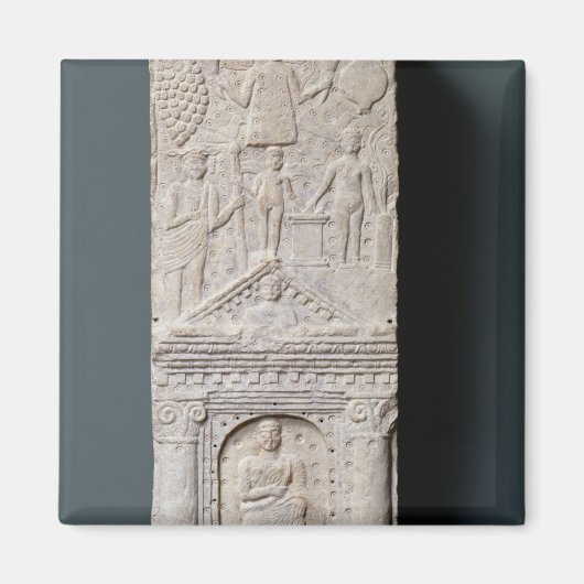 Votive stela gewijd aan Saturnus Magneet (Voorkant)